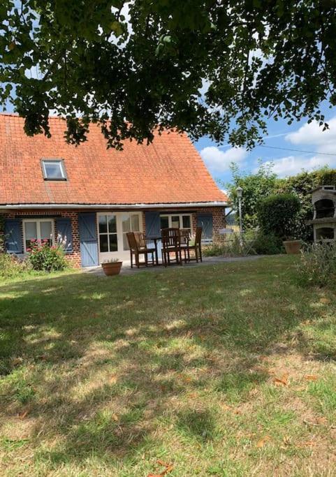 Cottage Chaleureux Au Coeur Des Monts De Flandres Saint-Jans-Cappel エクステリア 写真