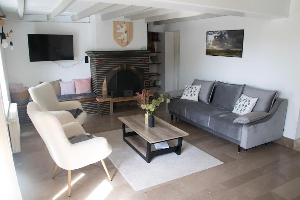 Cottage Chaleureux Au Coeur Des Monts De Flandres Saint-Jans-Cappel エクステリア 写真